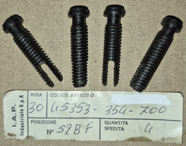 45353-357-700 - BULLONE REGOLAZIONE PINZA FRENO NUOVO per HONDA CB 125/200 e al