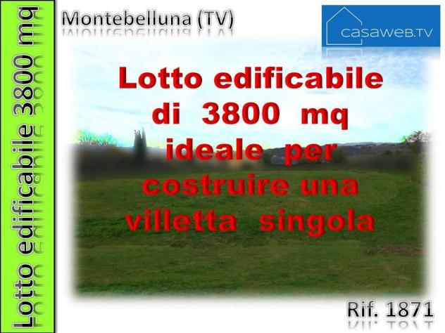1871 - Terreno edif. 3800mq Montebelluna (TV) Rif. 1871