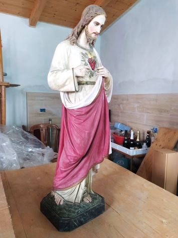 ANTICA STATUA DI GESUCRISTO - Foto 2