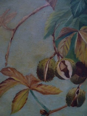 Quadro ad olio su tela anni '40 - firmato - Foto 4