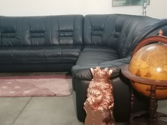 STRAORDINARIO divano angolare in pelle ! CONSEGNA