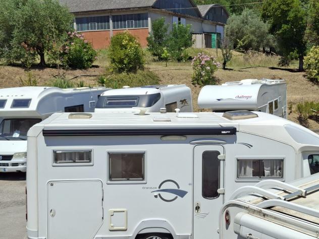 CAMPER ROLLER TEAM DUCATO SEMINTEGRALE SEMIDINETTE LETTO MATRIMONIALE GARAGE CLIMATIZZATORE FOTOVOLTAICO CAMPEGGIO USATI GENERALI 1619 - Foto 5
