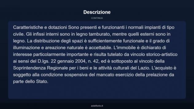 Immobile in asta di 147 m² con più di 5 locali in vendita a Roma - Foto 11