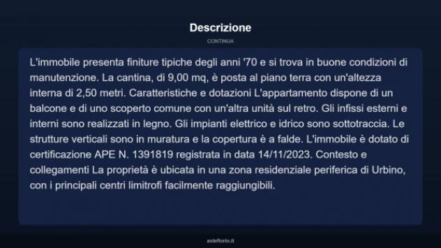 Immobile in asta di 101 m² in vendita a Urbino - Foto 4