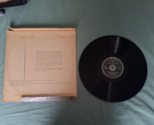 Maria Meneghini Callas famose arie liriche LP33  copertina con difetti - Foto 2
