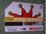 SCHEDA TELEFONICA ITALIA 38