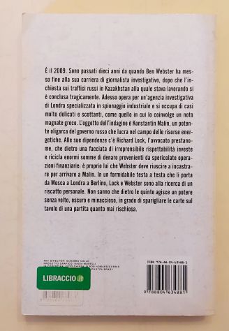 L'uomo dell'inganno di Chris Morgan Jones 1°Ed.Oscar Mondadori, settembre 2013 - Foto 7