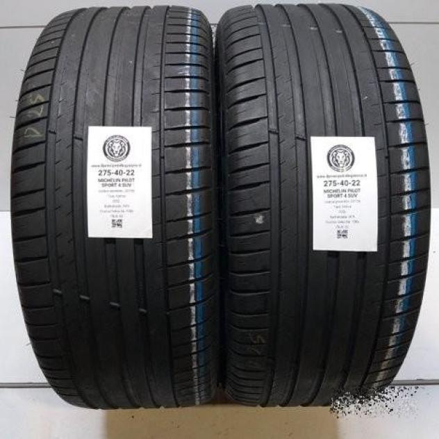 2 gomme 275 40 22 michelin a20156