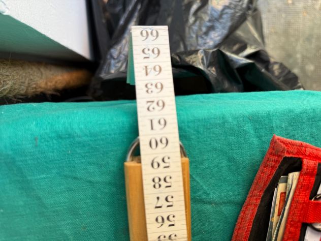 Griglia barbecue 27x37 cm con manico in legno – mai usata - Foto 3