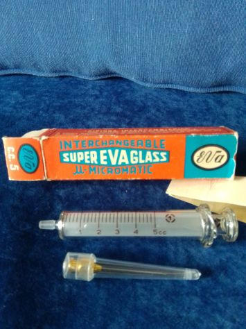 Siringa in vetro vintage superEVAglass - Foto 4