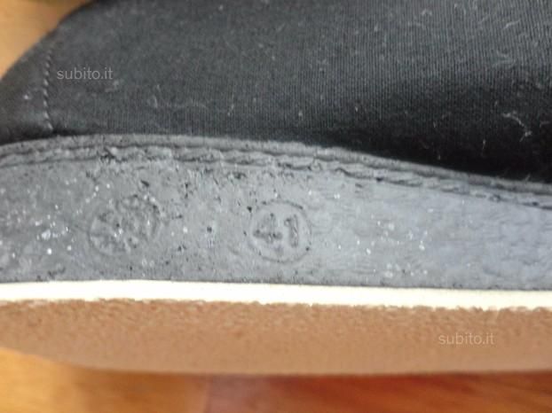 Pantofole in tessuto elasticizzate - Foto 3