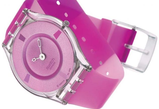 Orologio SWATCH Collection Skin "Pinky Pink" SFK 200, 2003. - Foto 5
