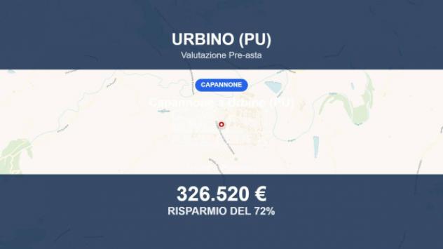Immobile in asta di 3716 m² in vendita a Urbino
