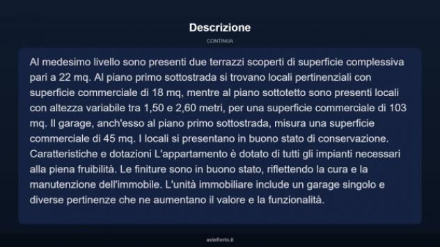Immobile in asta di 193 m² con più di 5 locali e box auto in vendita a Deruta - Foto 17