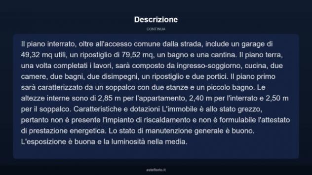 Immobile in asta di 323 m², box auto in vendita a Frontone - Foto 17