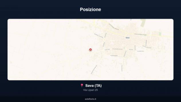 Immobile in asta di 157 m² con più di 5 locali e box auto in vendita a Sava - Foto 9