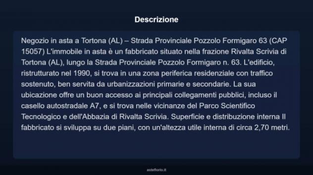 Immobile in asta di 78 m² in vendita a Tortona - Foto 4