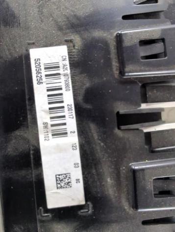 52056256 QUADRO STRUMENTI CONTACHILOMETRI FIAT 500L 1.3 D 70KW 5M 5P (2017) RICAMBIO USATO - Foto 6