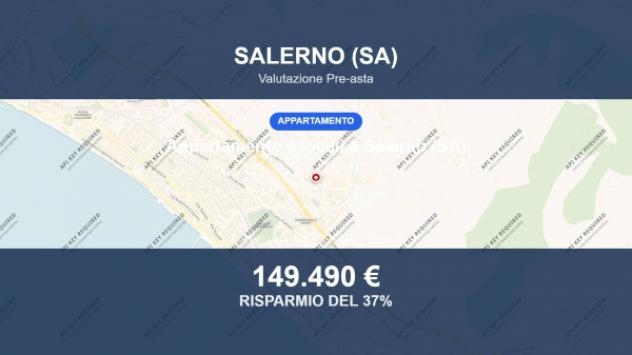 Immobile in asta di 134 m² con più di 5 locali e box auto in vendita a Salerno