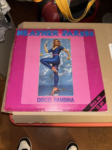 VINILE OTTIME CONDIZIONI,MOLTO RARO,33GIRI:HEATHER PARISI"DISCO BAMBINA"(1979)1