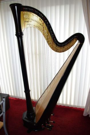 Clive Morley Aoyama Etude 47 Arpa da concerto - Foto 4