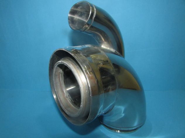 GOMITO/RISER in ACCIAIO INOX AISI 316L COMPATIBILE CON MOTORE: VOLVO PENTA - Foto 4