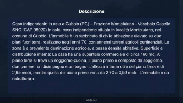 Immobile in asta di 166 m², box auto in vendita a Gubbio - Foto 17