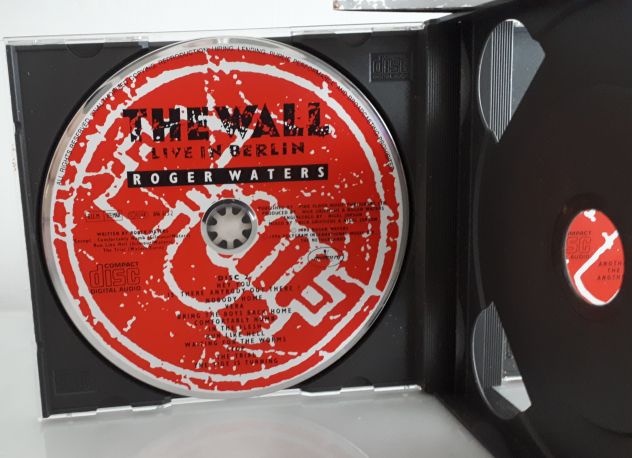 ROGER WATERS THE WALL LIVE IN BERLIN, Pink Floyd, 2CD, 1990. - Foto 4