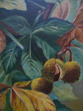 Quadro ad olio su tela anni '40 - firmato - Foto 3