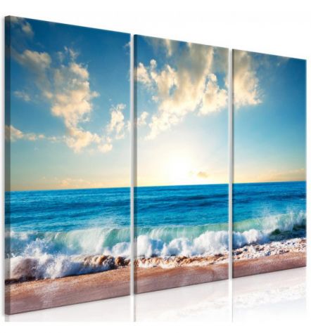 Quadro Col Mare Mosso Cm. 90x60 E 120x80 - ARREDALACASA