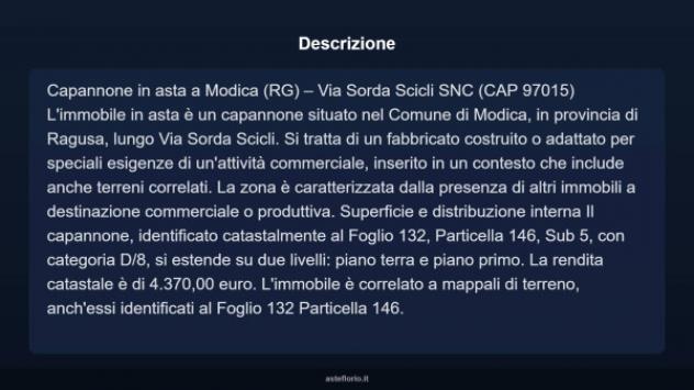 Immobile in asta di 1200 m² in vendita a Modica - Foto 4