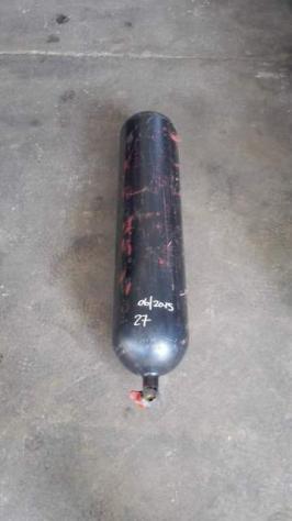 2 Bombole Metano con Valvole Faber Lt. 27 e 24