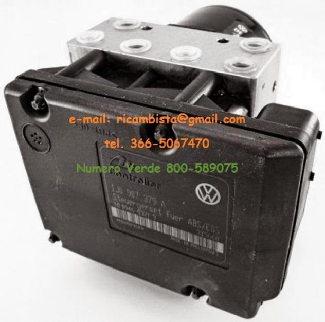 Audi A3 centralina gruppo pompa ABS 1J0614217A 1J0907379A 10094603213