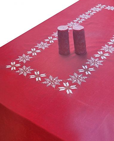 Tovaglie Natale esclusive ricamate 5 modelli prezzi diversi - Foto 7