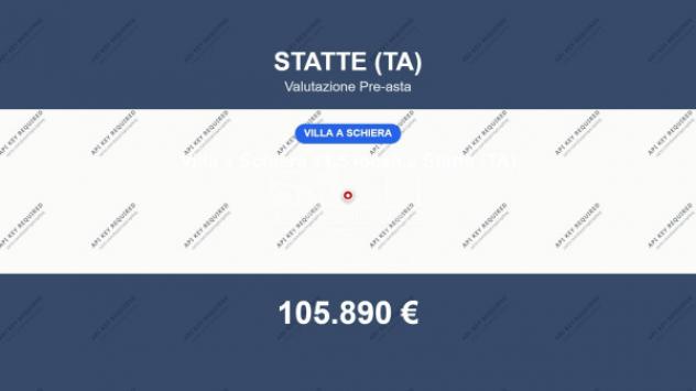 Immobile in asta di 206 m² con più di 5 locali e box auto in vendita a Statte