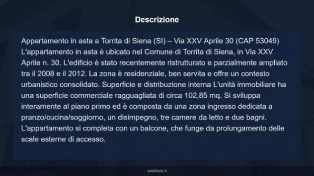 Immobile in asta di 79 m² in vendita a Torrita di Siena - Foto 11