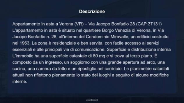 Immobile in asta di 80 m², box auto in vendita a Verona - Foto 18
