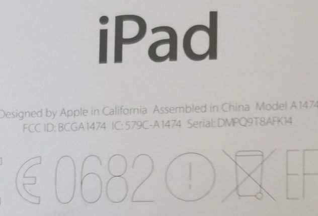 Ricambi Ipad A1474 touch screen ,display ,telaio ecc.