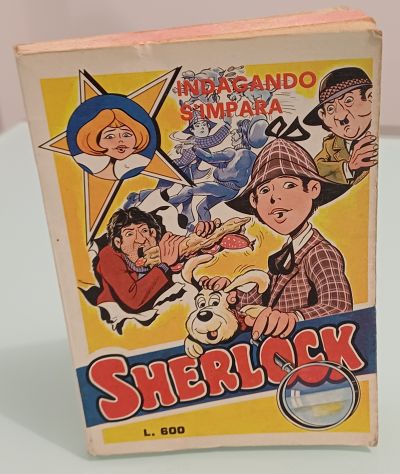 Sherlock, Indagando s'impara, n. 1 Edifumetto 1975. - Foto 4