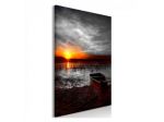 Quadro Con Una Barca Al Tramonto - ARREDALACASA