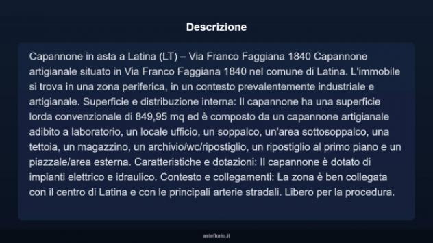 Immobile in asta di 343 m² in vendita a Latina - Foto 5