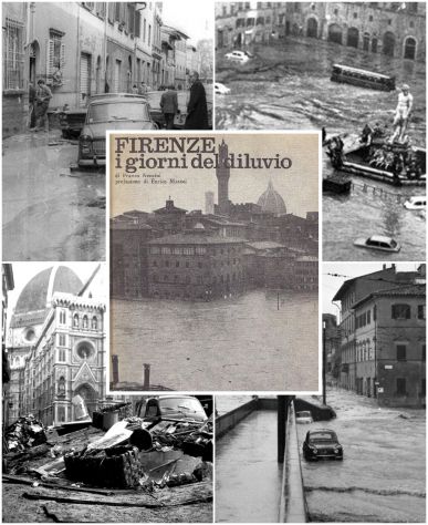 FIRENZE i giorni del diluvio, Sansoni Prima edizione 30 novembre 1966. - Foto 4