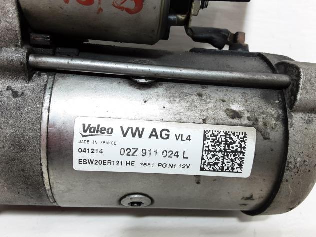 MOTORINO D' AVVIAMENTO VOLKSWAGEN Golf 7 Berlina 02Z911024L CLHA Diesel 1600 (12) - Foto 3