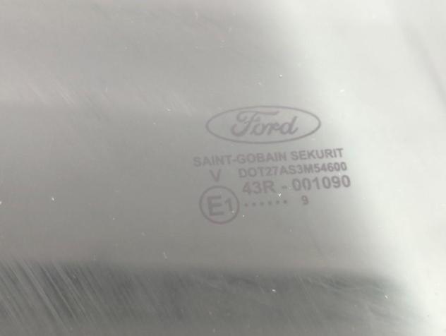 1507857 VETRO SCENDENTE PORTA POSTERIORE DESTRA OSCURATO FORD S-MAX 2.0 D 103KW 6M 5P (2009) RICAMBIO USATO - Foto 5