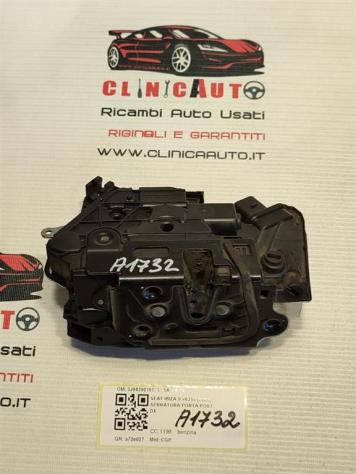 SERRATURA POSTERIORE DESTRA SEAT Ibiza Serie 5J0839016C (0812)