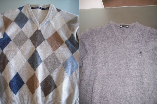 Maglione collo V Valentino Sport XL e IlGranchio M - Foto 3