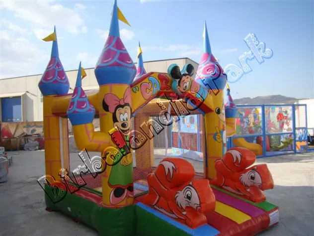 Gonfiabile vasca palline, trampolino elastico, playground per bambini - Foto 4