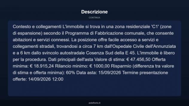 Immobile in asta di 110 m² in vendita a Zumpano - Foto 13