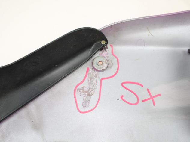 CARENA DESTRA DUCATI SS 620 S SUPERSPORT 2003-2004 0028466 RIGHT FAIRING CON DIFETTI - Foto 3