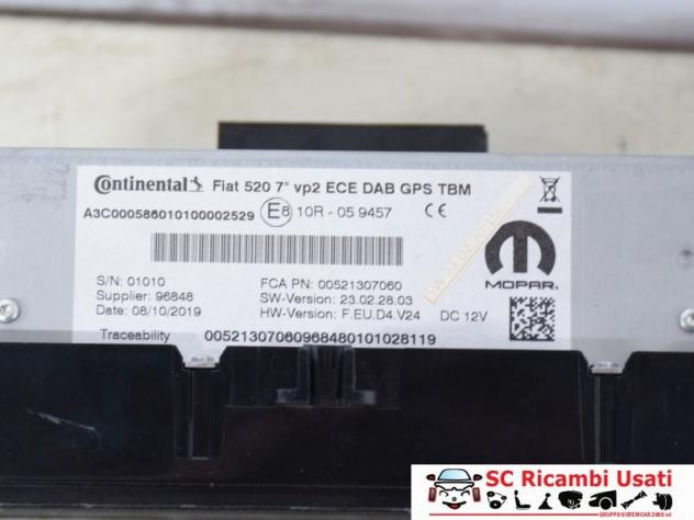 AUTORADIO JEEP Renegade Serie 52130706 (18) - Foto 3